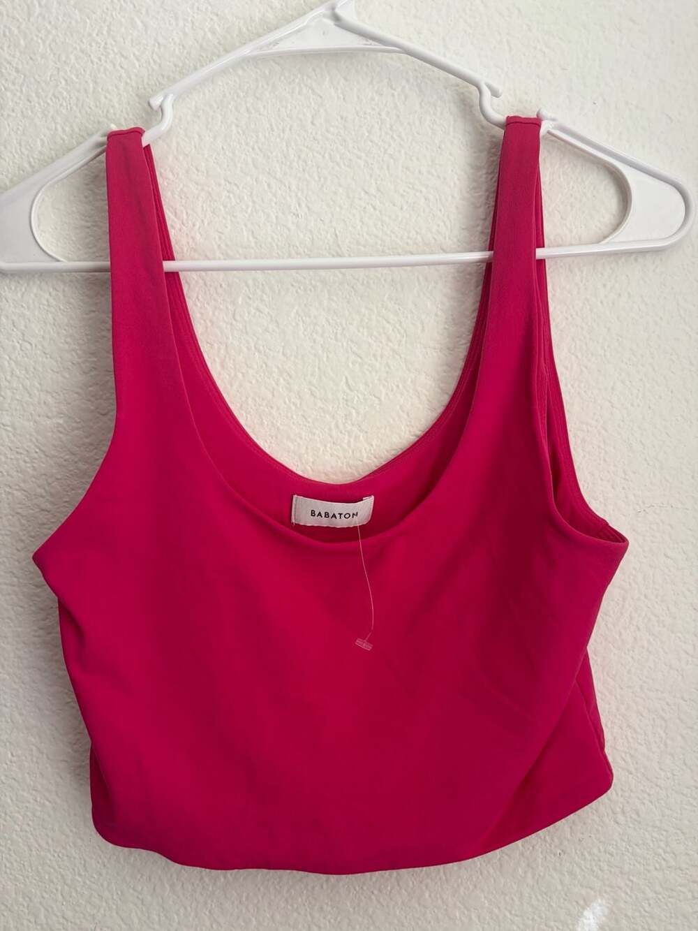 Babaton Sculpt Knit Tank Size M Pink